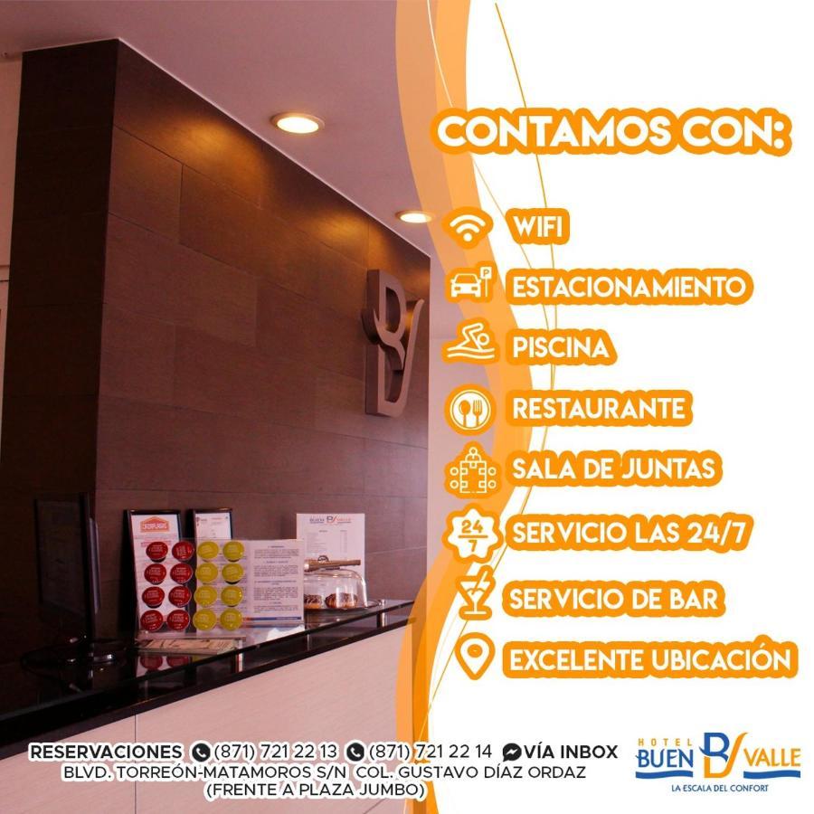 Hotel Buen Valle Torreón Esterno foto